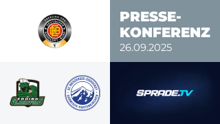 26.09.2025 - Pressekonferenz - Erding Gladiators vs. SC Riessersee