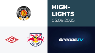05.09.2025 - Highlights - Deggendorfer SC vs. EHC Red Bull Salzburg Juniors