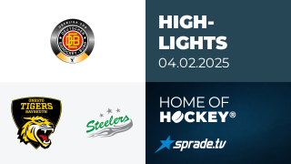 04.02.2025 - Highlights - onesto Tigers Bayreuth vs. Bietigheim Steelers