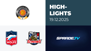 19.12.2025 - Highlights - Selber Wölfe vs. EC Peiting