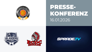 16.01.2026 - Pressekonferenz - EV Lindau Islanders vs. ECDC Memmingen Indians