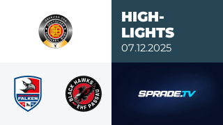 07.12.2025 - Highlights - Heilbronner Falken vs. EHF Passau Black Hawks