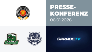 06.01.2026 - Pressekonferenz - Erding Gladiators vs. EV Lindau Islanders