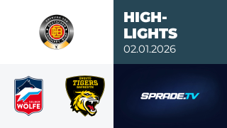 02.01.2026 - Highlights - Selber Wölfe vs. onesto Tigers Bayreuth