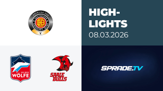 08.03.2026 - Highlights - Selber Wölfe vs. Saale Bulls Halle