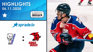 06.11.2020 - Highlights - Hammer Eisbären vs. Saale Bulls Halle