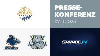 07.11.2025 - Pressekonferenz - ESC Riverrats Geretsried vs. Schweinfurt Mighty Dogs