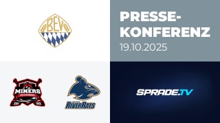 19.10.2025 - Pressekonferenz - Peißenberg Miners vs. ESC Riverrats Geretsried