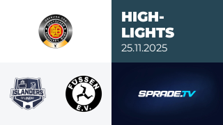 25.11.2025 - Highlights - EV Lindau Islanders vs. EV Füssen