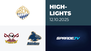 12.10.2025 - Highlights - ESV Buchloe vs. ESC Riverrats Geretsried