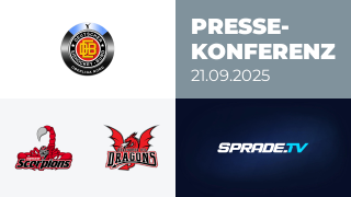 21.09.2025 - Pressekonferenz - Hannover Scorpions vs. Herforder Ice Dragons