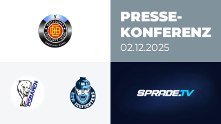 02.12.2025 - Pressekonferenz - Hammer Eisbären vs. KSW IceFighters Leipzig