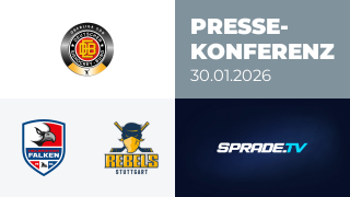 30.01.2026 - Pressekonferenz - Heilbronner Falken vs. Stuttgart Rebels