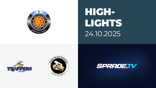 24.10.2025 - Highlights - Tilburg Trappers vs. TecArt BlackDragons