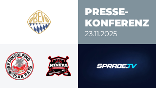 23.11.2025 - Pressekonferenz - EV Dingolfing vs. Peißenberg Miners