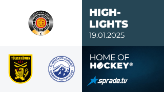 19.01.2025 - Highlights - Tölzer Löwen vs. SC Riessersee