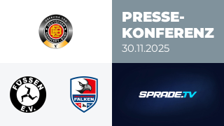 30.11.2025 - Pressekonferenz - EV Füssen vs. Heilbronner Falken