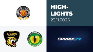 23.11.2025 - Highlights - onesto Tigers Bayreuth vs. Höchstadt Alligators