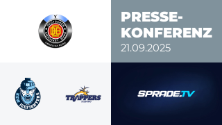 21.09.2025 - Pressekonferenz - KSW IceFighters Leipzig vs. Tilburg Trappers