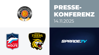 14.11.2025 - Pressekonferenz - Selber Wölfe vs. onesto Tigers Bayreuth