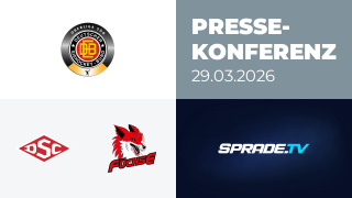 29.03.2026 - Pressekonferenz - Deggendorfer SC vs. Füchse Duisburg