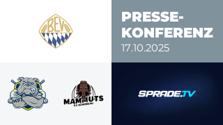 17.10.2025 - Pressekonferenz - Schweinfurt Mighty Dogs vs. Schongau Mammuts