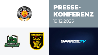 19.12.2025 - Pressekonferenz - Erding Gladiators vs. Tölzer Löwen