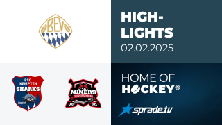 02.02.2025 - Highlights - ESC Kempten vs. TSV Peißenberg