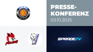 03.10.2025 - Pressekonferenz - Füchse Duisburg vs. Hammer Eisbären