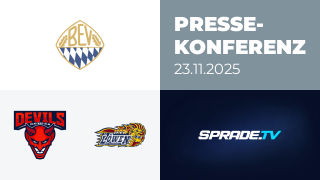 23.11.2025 - Pressekonferenz - Devils Ulm/Neu-Ulm vs. EHC Waldkraiburg