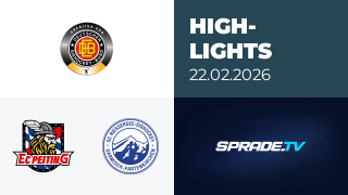 22.02.2026 - Highlights - EC Peiting vs. SC Riessersee