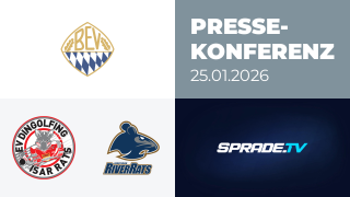 25.01.2026 - Pressekonferenz - EV Dingolfing vs. ESC Riverrats Geretsried