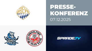 07.12.2025 - Pressekonferenz - HC Landsberg Riverkings vs. EV Dingolfing