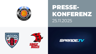 25.11.2025 - Pressekonferenz - Hannover Indians vs. Saale Bulls Halle