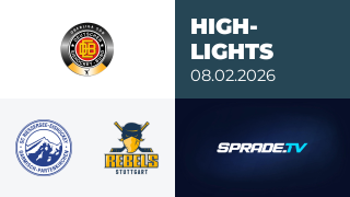 08.02.2026 - Highlights - SC Riessersee vs. Stuttgart Rebels