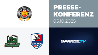 05.10.2025 - Pressekonferenz - Erding Gladiators vs. Heilbronner Falken