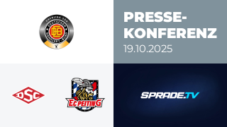 19.10.2025 - Pressekonferenz - Deggendorfer SC vs. EC Peiting