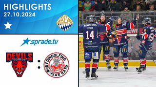 27.10.2024 - Highlights - Devils Ulm/Neu-Ulm vs. EV Dingolfing