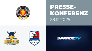 28.12.2025 - Pressekonferenz - Stuttgart Rebels vs. Heilbronner Falken