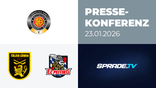 23.01.2026 - Pressekonferenz - Tölzer Löwen vs. EC Peiting