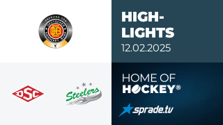 12.02.2025 - Highlights - Deggendorfer SC vs. Bietigheim Steelers