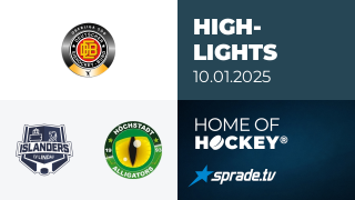 10.01.2025 - Highlights - EV Lindau Islanders vs. Höchstadter EC