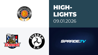 09.01.2026 - Highlights - EC Peiting vs. EV Füssen
