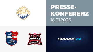 16.01.2026 - Pressekonferenz - ESC Kempten vs. Peißenberg Miners