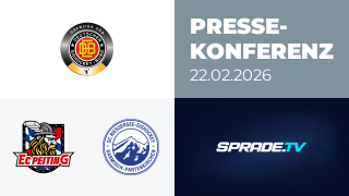 22.02.2026 - Pressekonferenz - EC Peiting vs. SC Riessersee
