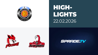 22.02.2026 - Highlights - Füchse Duisburg vs. Hannover Scorpions