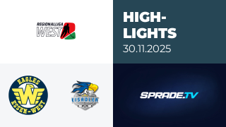 30.11.2025 - Highlights - Eagles Essen-West vs. Eisadler Dortmund