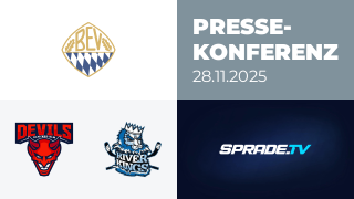 28.11.2025 - Pressekonferenz - Devils Ulm/Neu-Ulm vs. HC Landsberg Riverkings