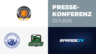 23.11.2025 - Pressekonferenz - SC Riessersee vs. Erding Gladiators