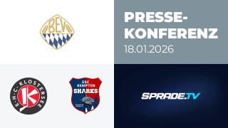 18.01.2026 - Pressekonferenz - EHC Klostersee vs. ESC Kempten